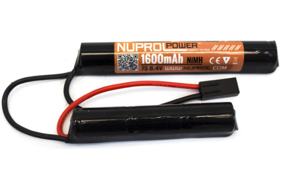 Batterie NiMh 2 éléments 8,4 v/1600 mAh - 1600 mAh