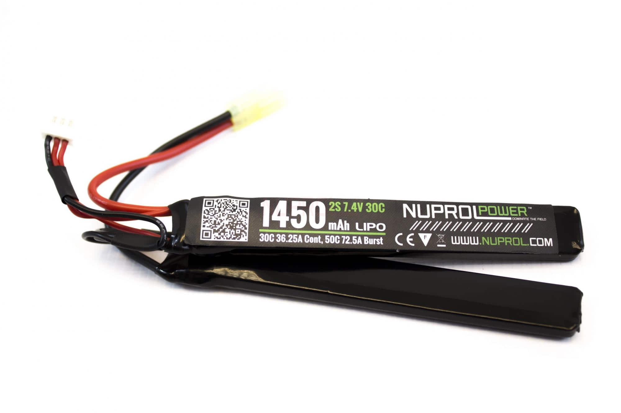 Batterie LiPo 2 éléments 7,4 v/1450 mAh 30C - Connecteurs T-Deans