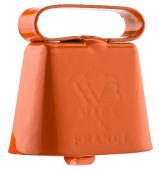 Sonnaillon orange fluo - Hélen Baud - 4 cm