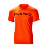 T-shirt Teamspirit Orange Blaze - Taille L - Browning