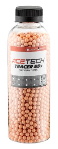 Billes Acetech Tracer 0.25g x 2700 rouges bouteille - Acetech