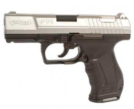 Réplique pistolet Walther P99 bicolore