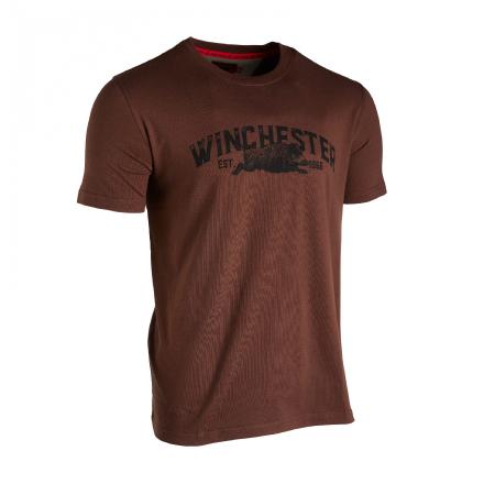 T-shirt brun Vermont - TAILLE 2XL - Winchester