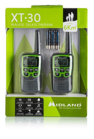 Paire de talkies walkies XT30 PMR 446 - Talkies Walkies XT.30 Midland