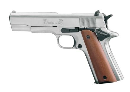 Pistolet 9 mm à blanc Chiappa 911 nickelé - Pistolet à blanc Chiappa 911 nickelé