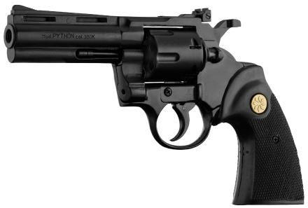 Revolver 9 mm à blanc Chiappa Python bronzé - Revolver à blanc Chiappa noir