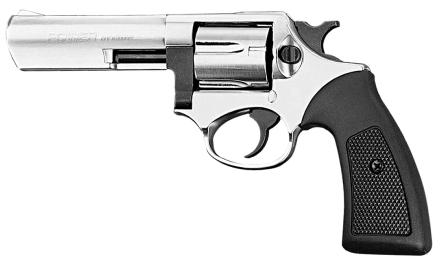 Revolver 9 mm à blanc Chiappa Kruger 4'' nickelé - Revolver à blanc Chiappa Kruger nickelé