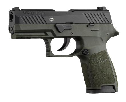 Pistolet à blanc SIG SAUER P320 OD 9mm P.A.K. - SIG BLANC P320 P.A.K - OD/NOIR