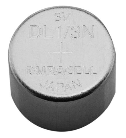 Pile lithium 1/3 N - Duracell - Pile Lithium 3 v CRI/3N