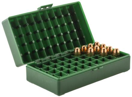 Boîte de rangement 50 munitions cal. 45 ACP - Boîte Mégaline