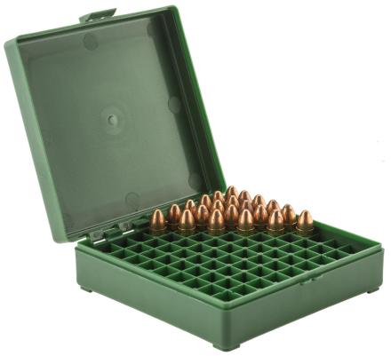 Boîte de rangement 100 munitions cal. 9 x 19 - Boîte Mégaline