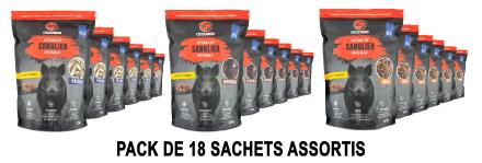 PACK 3 arômes - Attractif BLACK FIRE Invisible pour sanglier - BLACK FIRE INVISIBLE ANIS +POISSON + CHOCOLAT