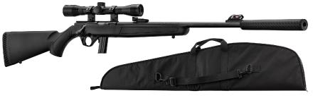 Pack carabine Mossberg Plinkster synthétique cal. 22 LR - Pack loisir