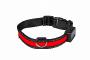 Collier Lumineux pour Chien EYENIMAL Light Collar USB Rechargeable - Collier rouge taille M