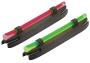 Guidon magnétique 1 fibre bande 4,2 à 6,5 mm rouge ou vert - Hi-Viz - Vert - S200.G