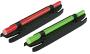 Guidon magnétique 1 fibre bande 5,7 à 8,2 mm rouge ou vert - Hi-Viz - Rouge - S300.R