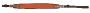 Bretelle droite néoprène pour carabine à boucle standard - Niggeloh - Orange