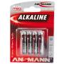 Piles alcalines LR03 AAA - Ansmann - AAA LR03