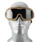Masque série AERO Thermal Tan smoke - Verre fumé - Lancer Tactical
