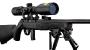 Pack carabine Mossberg Sniper synthétique cal. 22 LR - Carabine Mossberg 9 + 1 coups