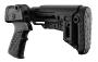 Pack DLG TACTICAL pour fusil à pompe turc : poignée + crosse télescopique + adapteur de repli + sangle - PACK POIGNEE CROSSE TELESCO   REPLI   SANGLE FAP TURC