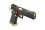 Réplique HX2002 FULL BLACK & GOLD gaz GBB - Pistolet - AW Custom