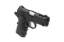 Réplique pistolet 1911 Mini noir gaz GBB - AW Custom