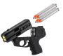 Pistolet jet protecteur JPX 4 laser compact + 4 cartouches OC - Piexon - Recharges JPX 4 d'entraînement (4 x 9 ml)